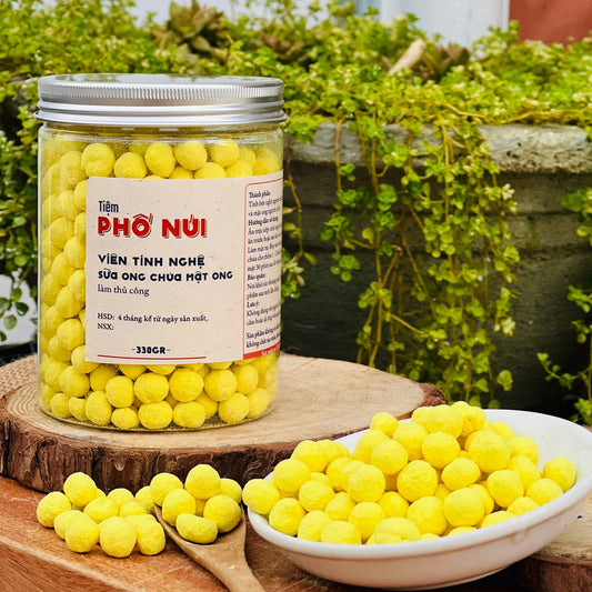 Viên Tinh Nghệ Sữa Ong Chúa Mật Ong (Thủ Công)- 330gram