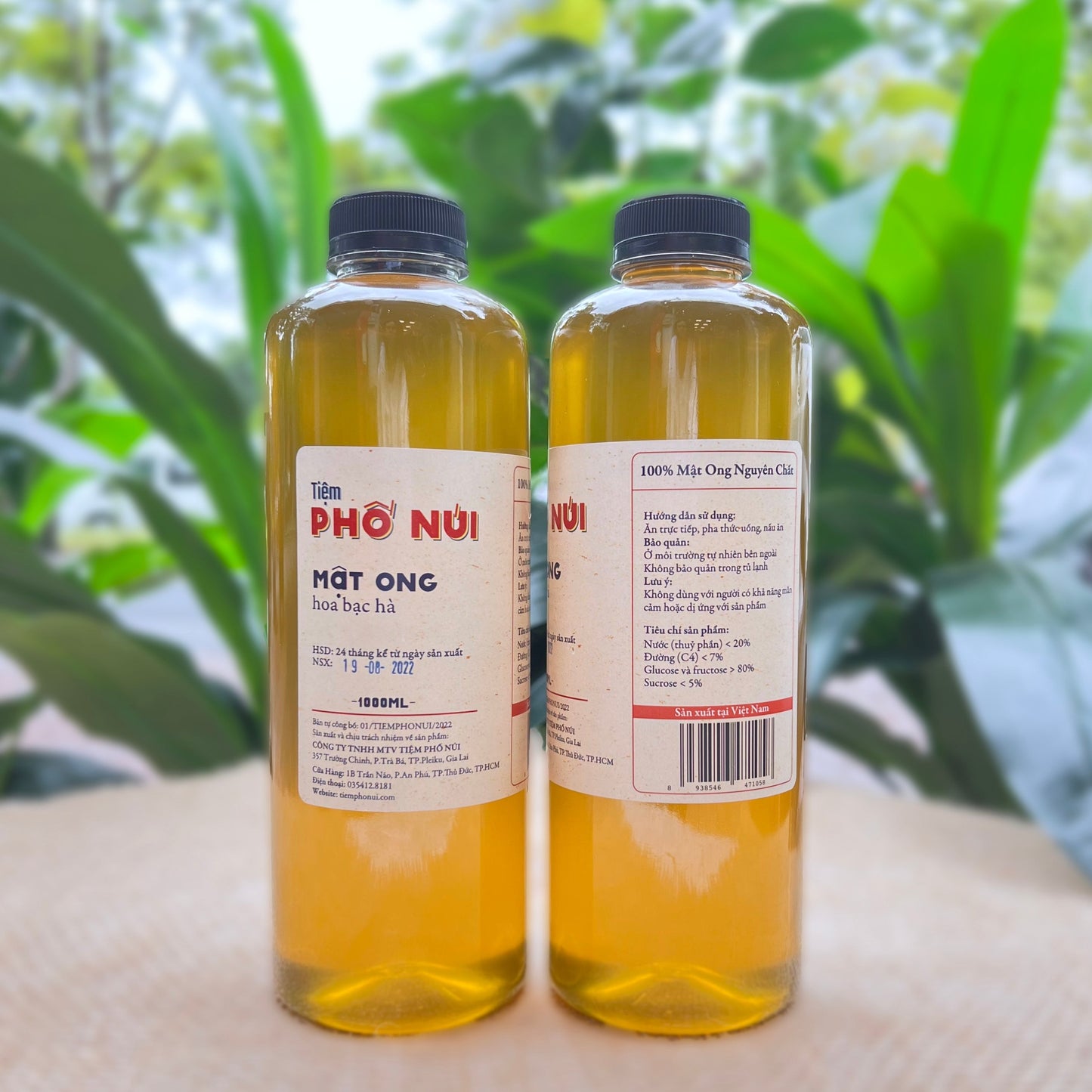 mật ong bạc hà tiệm phố núi