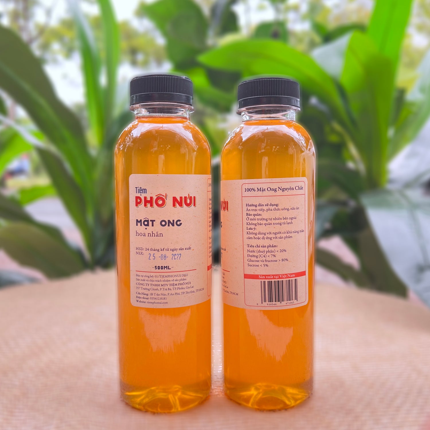 mật ong hoa nhãn tiệm phố núi